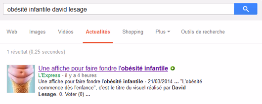 Ancienne page de l'Express