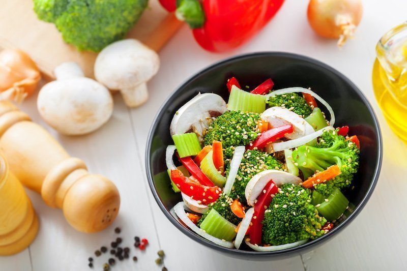 salade de légumes crus salade de légumes crus