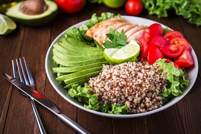 Alimentation pour maigrir du haut du corps