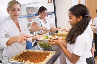 Une récréation avant l’heure du déjeuner : une meilleure alimentation