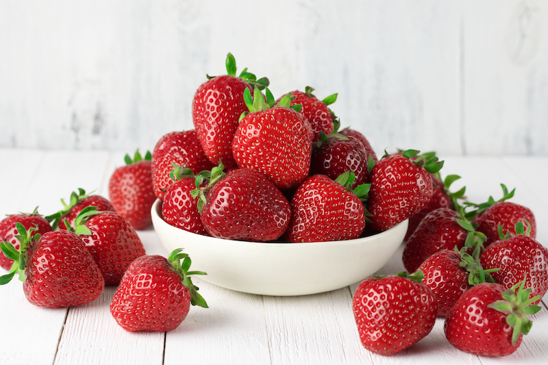 fraises aliments a calories negatives