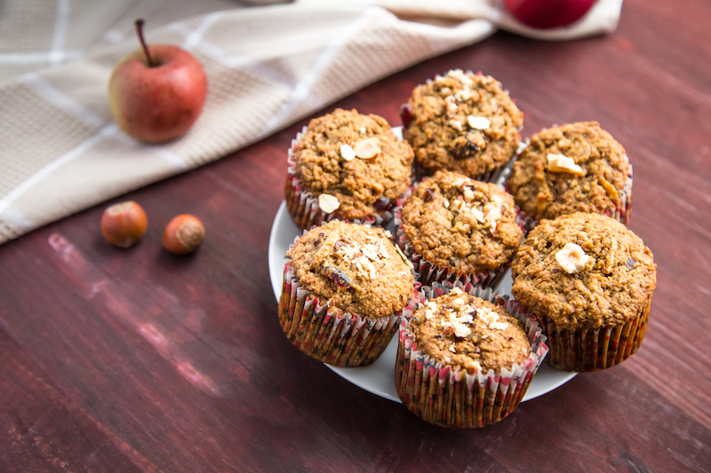 mini cake carottes noisettes