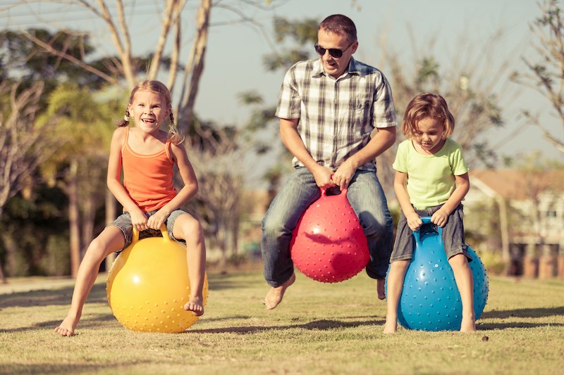 jouer avec les enfants
