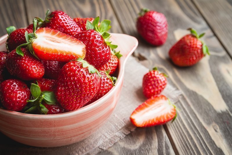 fraise, aliment pauvre en calorie
