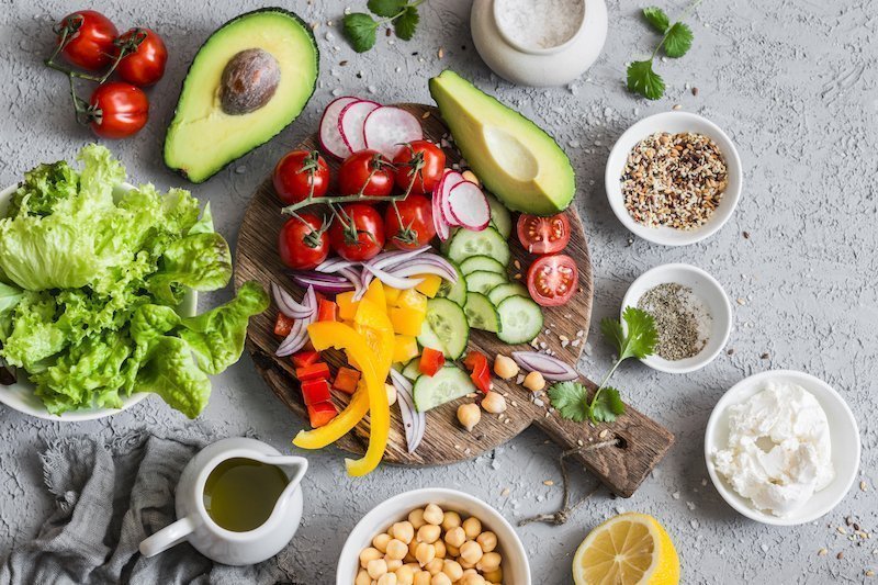 Des repas diversifiés pour fournir tous les nutriments dont le corps a besoin