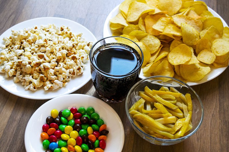 Aliments riches en calories vides
