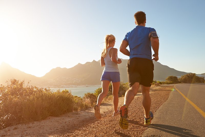 courir quand il fait très chaud