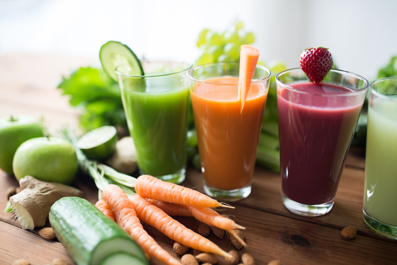 le jus de légumes peut couper la faim