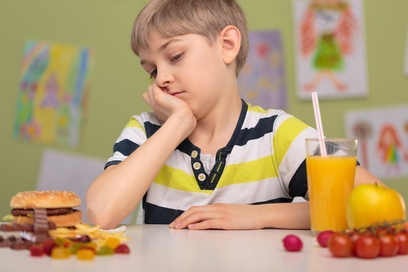 les causes de l'obésité infantile