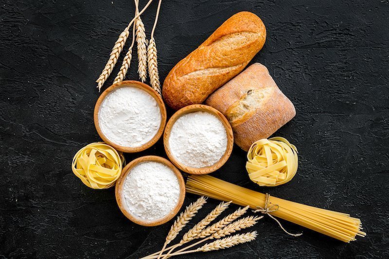 des féculents pour aider à prendre du poids