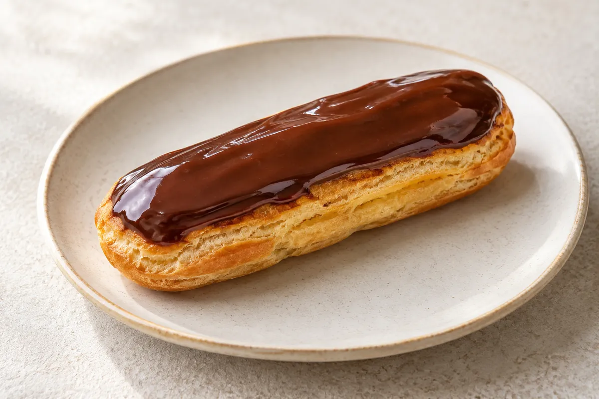 Éclair sur un fond de lin clair.